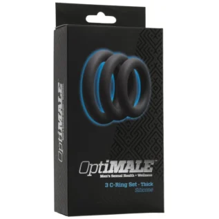 Alternative view of Набір ерекційних кілець Doc Johnson OptiMALE 3 C-Ring Set Thick