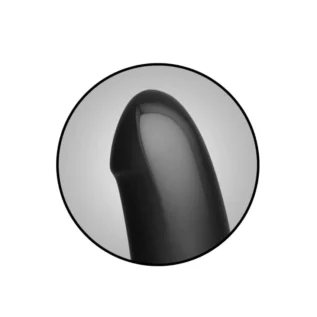Анальний плаг з ділдо Doc Johnson Kink - Dual Density SECONDSKYN Fuck Plug Black 8 Зображення Анальний плаг з ділдо Doc Johnson Kink - Dual Density SECONDSKYN Fuck Plug Black