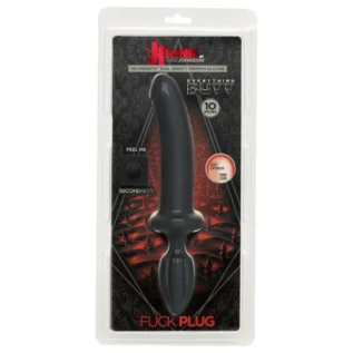 Анальний плаг з ділдо Doc Johnson Kink - Dual Density SECONDSKYN Fuck Plug Black 9 Зображення Анальний плаг з ділдо Doc Johnson Kink - Dual Density SECONDSKYN Fuck Plug Black
