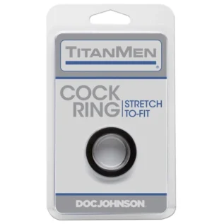 Alternative view of Ерекційне кільце Doc Johnson Titanmen Tools - Cock Ring - Black