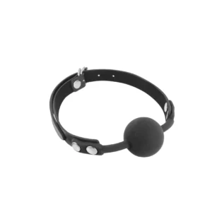Класичний кляп з силіконовою кулькою Fetish Tentation Silicone Gag Ball