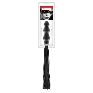 Alternative view of Флогер з ручкою - анальним плагом Fetish Tentation Whip with Plug Handle