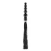 Флогер з ручкою - анальним намистом Fetish Tentation Whip with Rosary Handle