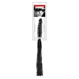 Alternative view of Флогер з ручкою-дилдо Fetish Tentation Whip with Dildo Handle
