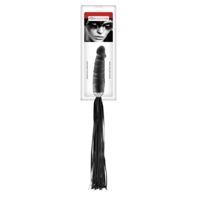 Alternative view of Флогер з ручкою-дилдо Fetish Tentation Whip with Dildo Handle