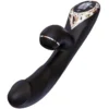Зображення Вакуумний вібратор-кролик з підігрівом KISTOY A-King Pro Black