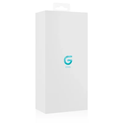 Зображення Скляний дилдо з вигинами і малюнком Gildo Glass Dildo No. 3