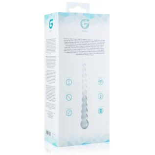 Скляний дилдо у вигляді намистин Gildo Glass Dildo No. 20 15 Скляний дилдо у вигляді намистин Gildo Glass Dildo No. 20 - Зображення 6