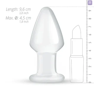 Скляна анальна пробка Gildo Glass Buttplug No. 25 11 Скляна анальна пробка Gildo Glass Buttplug No. 25 - Зображення 3