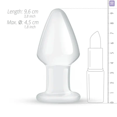 Зображення Скляна анальна пробка Gildo Glass Buttplug No. 25