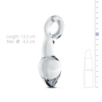 Зображення Скляний стимулятор простати Gildo Glass Prostate Plug No. 13