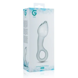 Скляний стимулятор простати Gildo Glass Prostate Plug No. 13 12 Зображення Скляний стимулятор простати Gildo Glass Prostate Plug No. 13