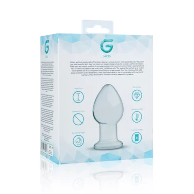 Зображення Скляна анальна пробка Gildo Glass Buttplug No. 26