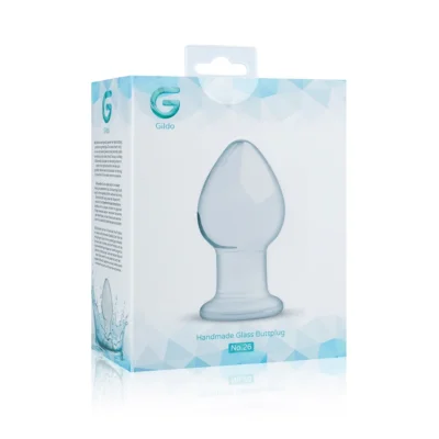 Зображення Скляна анальна пробка Gildo Glass Buttplug No. 26