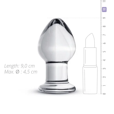 Зображення Скляна анальна пробка Gildo Glass Buttplug No. 26