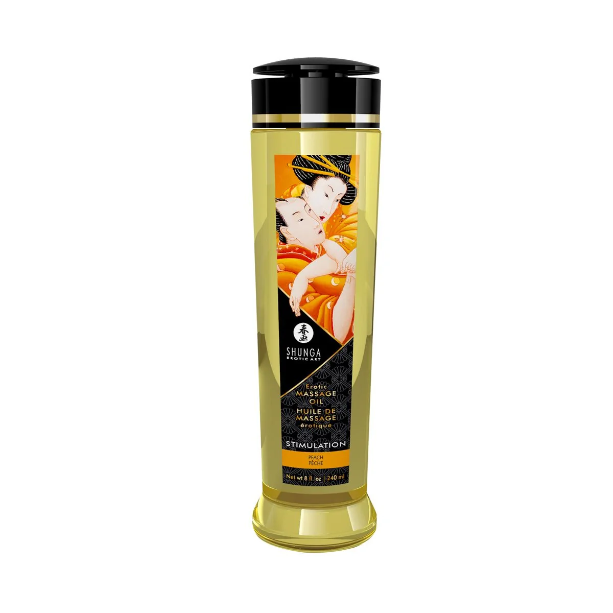 Масажна олія Shunga Stimulation – Peach 240ml 3 Масажна олія Shunga Stimulation – Peach 240ml