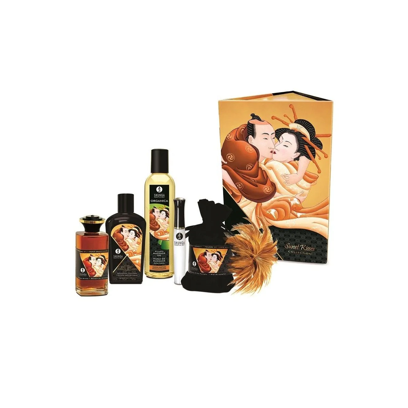 Подарунковий набір Shunga Sweet Kisses Kit 3 Подарунковий набір Shunga Sweet Kisses Kit