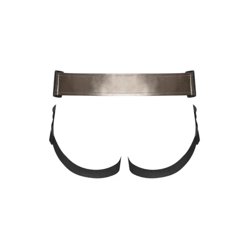 Трусики для страпона Strap-On-Me Leatherette Harness CURIOUS - Зображення 4