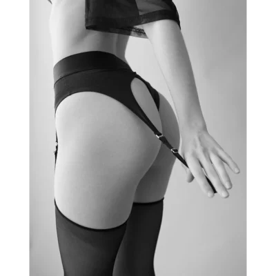 Зображення Труси для страпону з підв'язками для панчох Strap-On-Me REBEL HARNESS L