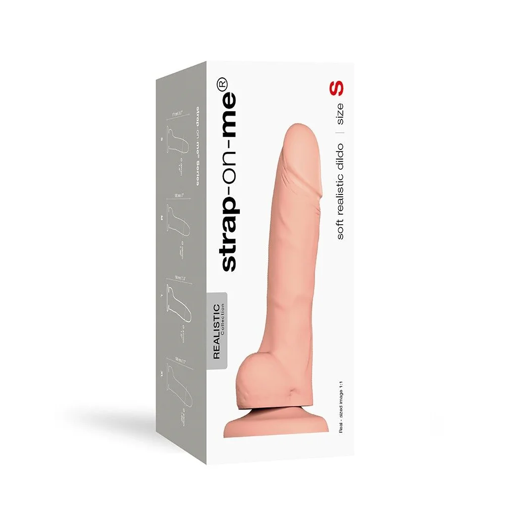 Реалістичний фалоімітатор Strap-On-Me SOFT REALISTIC DILDO Vanilla 5 Реалістичний фалоімітатор Strap-On-Me SOFT REALISTIC DILDO Vanilla - Зображення 3