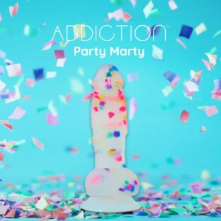 Зображення Фалоімітатор з конфетті ADDICTION - PARTY MARTY