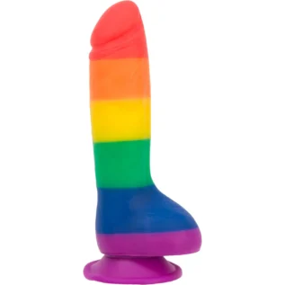 Райдужний фалоімітатор ADDICTION - JUSTIN - 8 "- RAINBOW