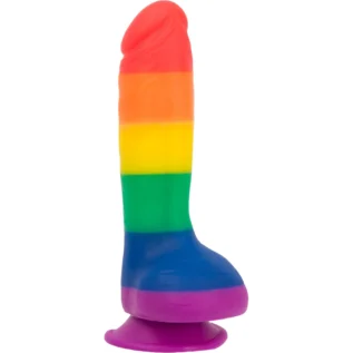 Зображення Райдужний фалоімітатор ADDICTION - JUSTIN - 8 "- RAINBOW