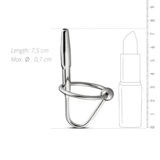 Уретральний стимулятор Sinner Gear Unbendable – Sperm Stopper Hollow Ring 7 Зображення Уретральний стимулятор Sinner Gear Unbendable – Sperm Stopper Hollow Ring