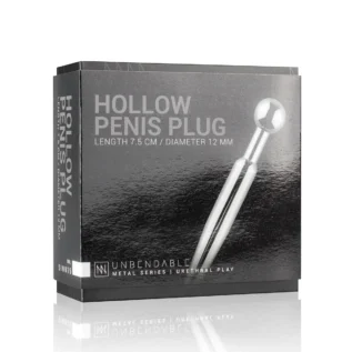 Зображення Порожнинний уретральний стимулятор Sinner Gear Unbendable – Hollow Penis Plug 12мм