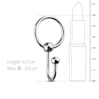 Уретральна вставка із кільцем Sinner Gear Unbendable – Sperm Stopper Solid 2,6cm 11 Зображення Уретральна вставка із кільцем Sinner Gear Unbendable – Sperm Stopper Solid 2,6cm