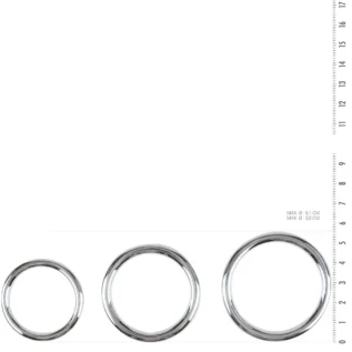 Зображення Набір ерекційних кілець Sinner Gear Unbendable – Cock/Ball Ring & Glans Ring Set