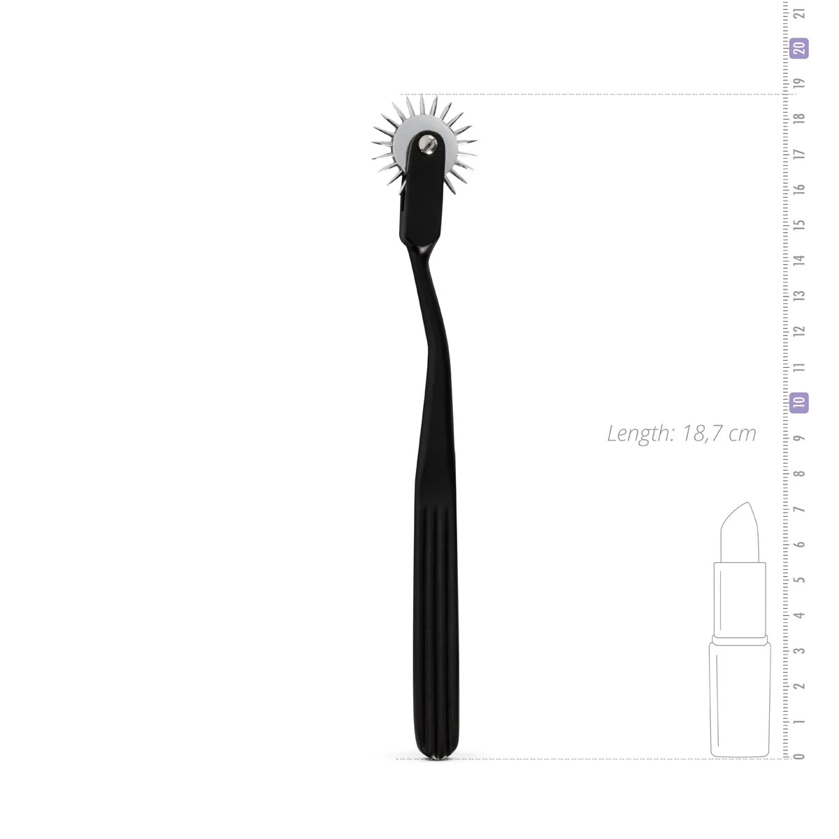 Колесо Вартенберга голчасте Sinner Gear Unbendable – Pinwheel 1-Wheel Black 6 Колесо Вартенберга голчасте Sinner Gear Unbendable – Pinwheel 1-Wheel Black - Зображення 4