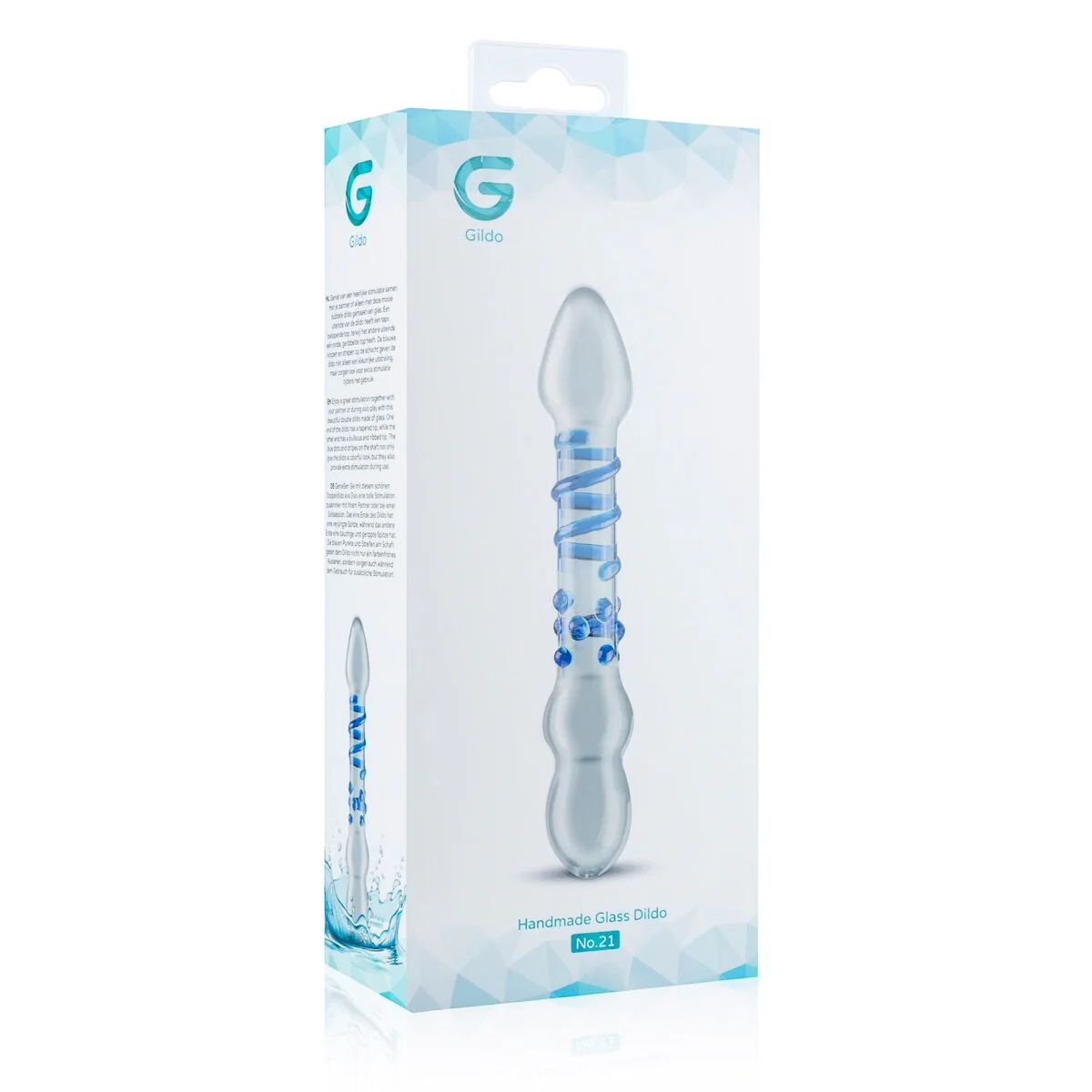Скляний дилдо Gildo Glass Dildo No. 21 7 Скляний дилдо Gildo Glass Dildo No. 21 - Зображення 5