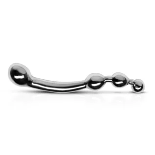 Анально-вагінальний стимулятор Sinner Gear Unbendable – Multi-Stim Pleasure Wand Metal Anal Dildo 11 Зображення Анально-вагінальний стимулятор Sinner Gear Unbendable – Multi-Stim Pleasure Wand Metal Anal Dildo