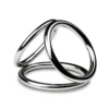 Потрійне ерекційне кільце Sinner Gear Unbendable – Triad Chamber Metal Cock and Ball Ring – Large 2 Зображення Потрійне ерекційне кільце Sinner Gear Unbendable – Triad Chamber Metal Cock and Ball Ring – Large
