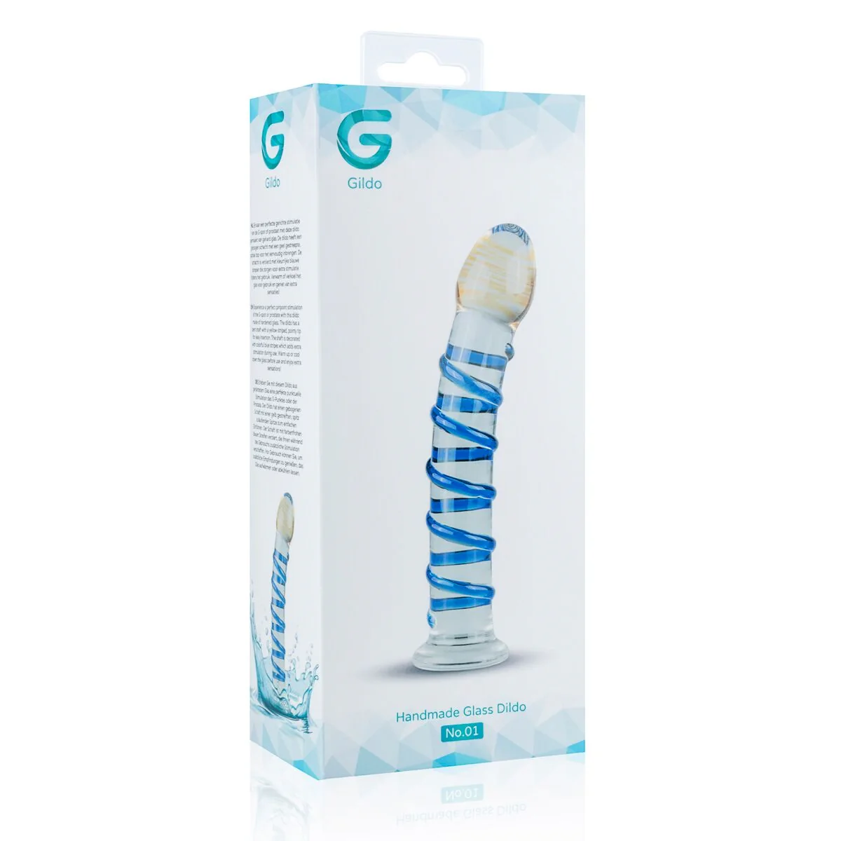 Скляний дилдо Gildo Glass Dildo No.1 7 Скляний дилдо Gildo Glass Dildo No.1 - Зображення 5