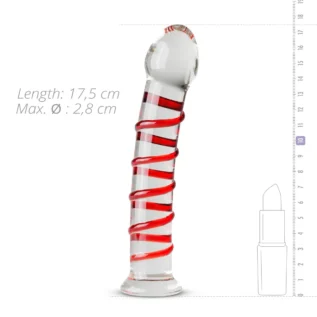 Скляний дилдо Gildo Glass Dildo No.15 12 Зображення Скляний дилдо Gildo Glass Dildo No.15