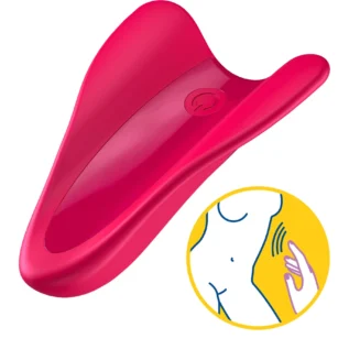 Вібратор на палець Satisfyer High Fly Red 12 Зображення Вібратор на палець Satisfyer High Fly Red