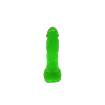 Alternative view of Крафтове мило-член із присоскою Чистий Кайф Green size S