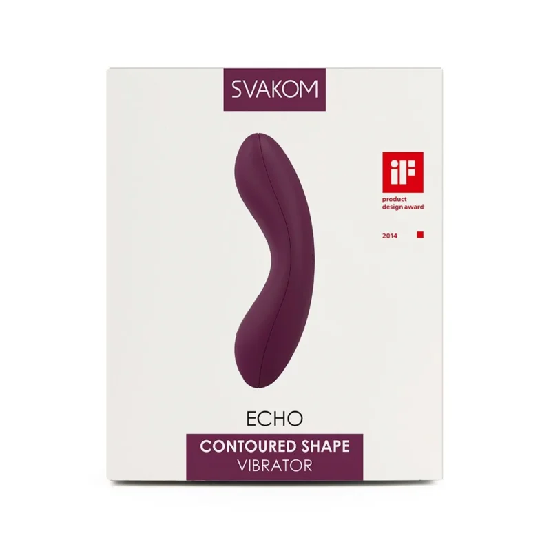 Кліторальний вібратор Svakom Echo Violet - Зображення 8