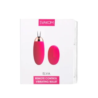 Віброяйце з пультом керування Svakom Elva Plum Red 17 Зображення Віброяйце з пультом керування Svakom Elva Plum Red