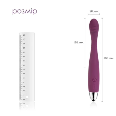 Alternative view of Тонкий вібратор точки G Svakom Cici