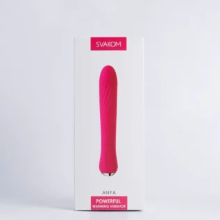 Вібратор із підігрівом Svakom Anya Plum Red 15 Вібратор із підігрівом Svakom Anya Plum Red - Зображення 7