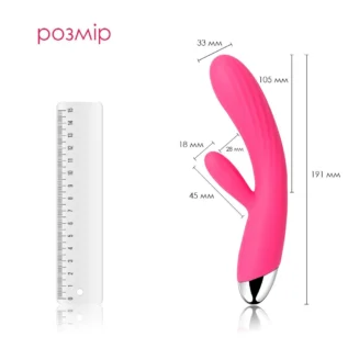 Alternative view of Інтелектуальний вібратор-кролик із підігрівом Svakom Angel Plum
