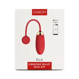 Віброяйце Svakom Ella Red 17 Віброяйце Svakom Ella Red - Зображення 8