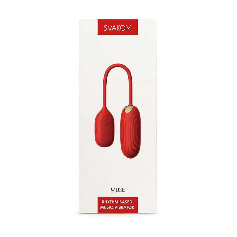 Віброяйце Svakom Muse Red 11 Віброяйце Svakom Muse Red - Зображення 9