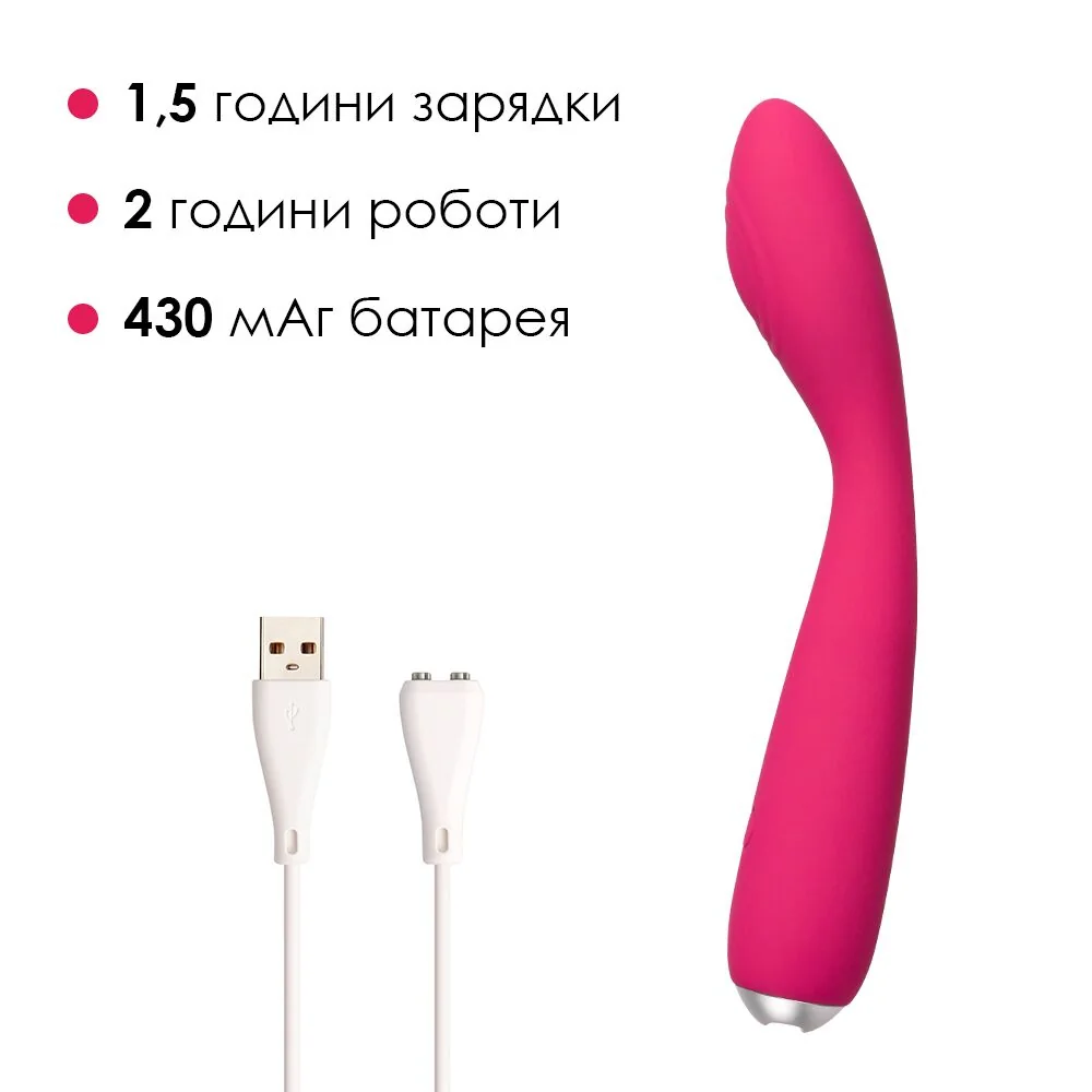 Вібратор для клітора та точки G Svakom Iris Plum Red 6 Вібратор для клітора та точки G Svakom Iris Plum Red - Зображення 4