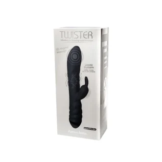 Зображення Вібратор-кролик зі спіральним 3D-масажем Adrien Lastic Twister