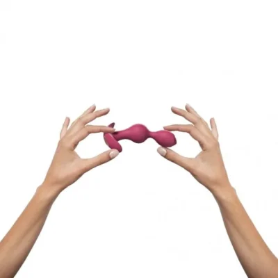 Зображення Анальний стимулятор, гнучкий з вібрацією Love To Love TWINNY BUD Plum