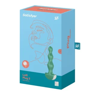 Зображення Анальний стимулятор-намистини з двома моторами Satisfyer Lolli-Plug